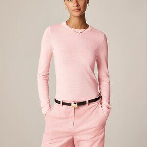 BRAND NEW Merino Wool J Crew Pink Women's Sweater Size Medium